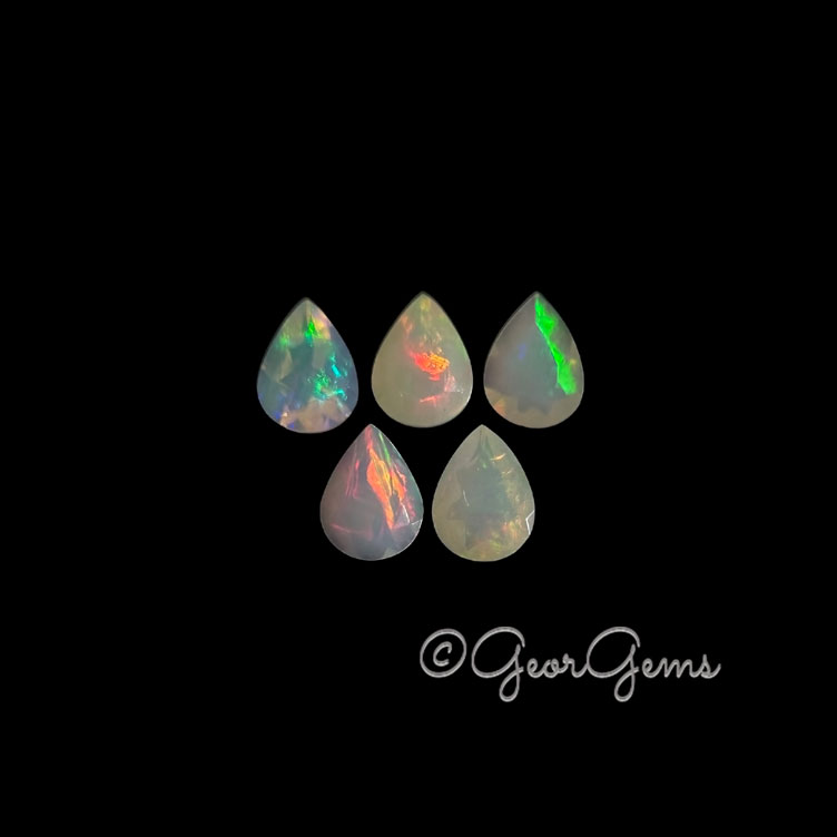 24575 2.89tcw Opal - Pear Shape