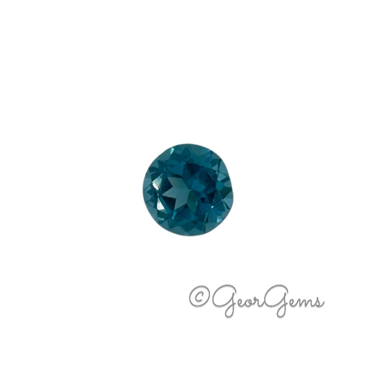 24637 1.03ct London Blue Topaz - Round