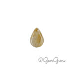 5.82ct Rutile Quartz – Pear Cabochon