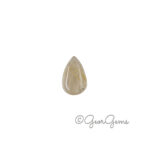 11.79ct Rutile Quartz – Pear Cabochon