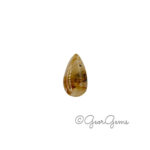 7.07ct Rutile Quartz – Pear Cabochon