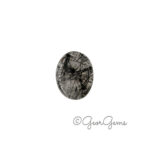 5.66ct Tourmalinated Quartz - Oval Cabochon