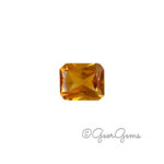 5.56ct Citrine - Rectangular Scissor Cut