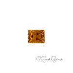 3.70ct Citrine - Rectangular Scissor Cut