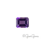 Amethyst - Emerald Cut (11 x 9mm)