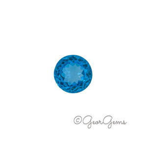 5.08ct Swiss Blue Topaz - Round