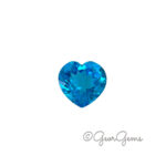 6.54ct Swiss Blue Topaz - Heart Shape