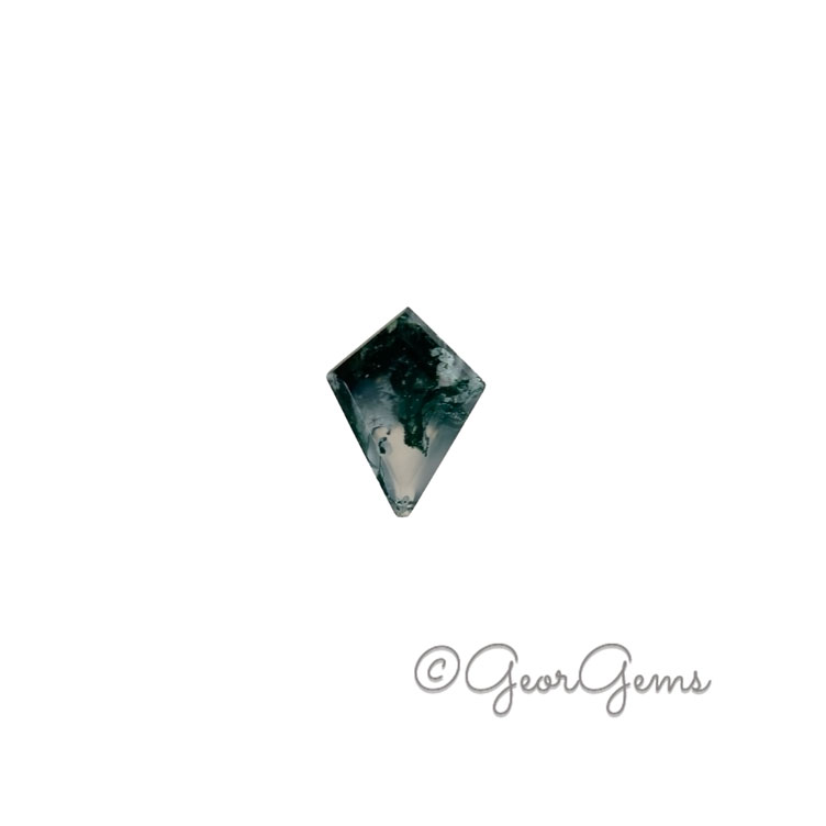 24908 2.05ct Moss Agate - Kite Shape