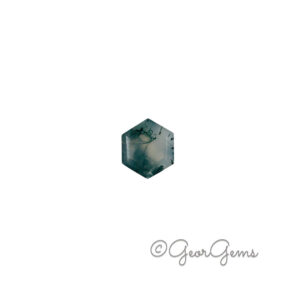 1.77ct Moss Agate - Hexagon