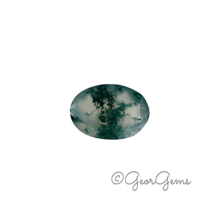 24926 4.45ct Moss Agate - Oval