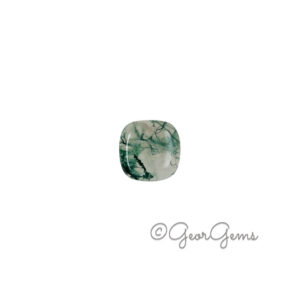 4.27ct Moss Agate - Cushion Cabochon