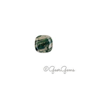4.42ct Moss Agate - Cushion Cabochon