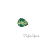0.69ct Peacock Sapphire - Pear Shape