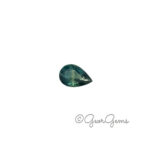 0.48ct Peacock Sapphire - Pear Shape