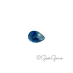 0.61ct Blue Sapphire - Pear Shape