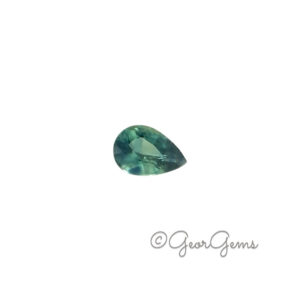 0.50ct Teal Sapphire - Pear Shape
