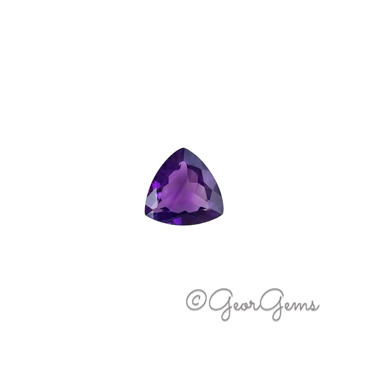 25239 4.10ct Amethyst - Triangular Cushion