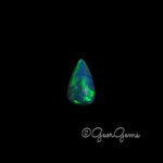 3.45ct Black Opal - Pear Cabochon
