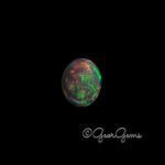 2.35ct Black Opal - Oval Cabochon
