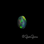 4.82ct Black Opal - Oval Cabochon