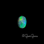 3.88ct Black Opal - Oval Cabochon