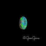 3.81ct Black Opal - Oval Cabochon
