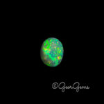 3.45ct Black Opal - Oval Cabochon
