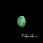 3.34ct Black Opal - Oval Cabochon