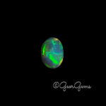 3.39ct Black Opal - Oval Cabochon