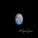 2.82ct Black Opal - Oval Cabochon