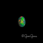 2.59ct Black Opal - Oval Cabochon
