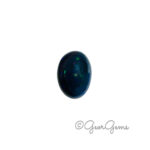 9.37ct Dark Blue Opal - Oval Cabochon