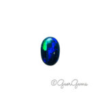 2.81ct Dark Blue Opal - Oval Cabochon