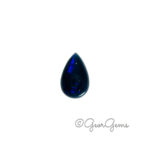 4.60ct Dark Blue Opal - Oval Cabochon
