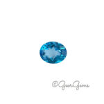 2.95ct Swiss Blue Topaz - Oval