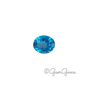 4.11ct Swiss Blue Topaz - Oval