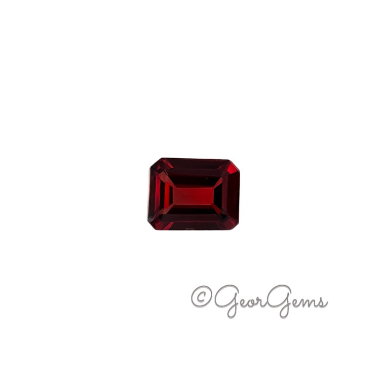 25346 2.32ct Garnet - Emerald Cut