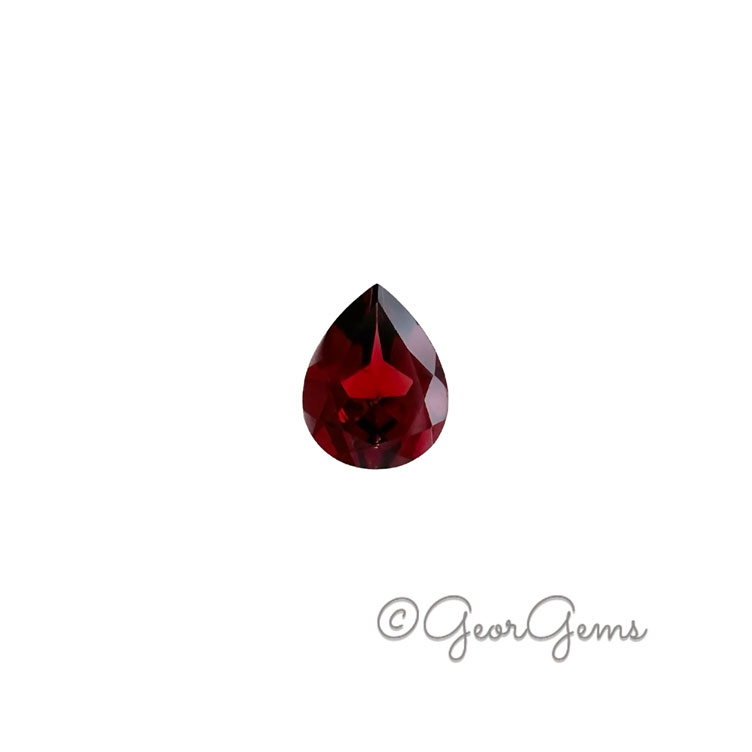 25356 2.61ct Garnet - Pear Shape