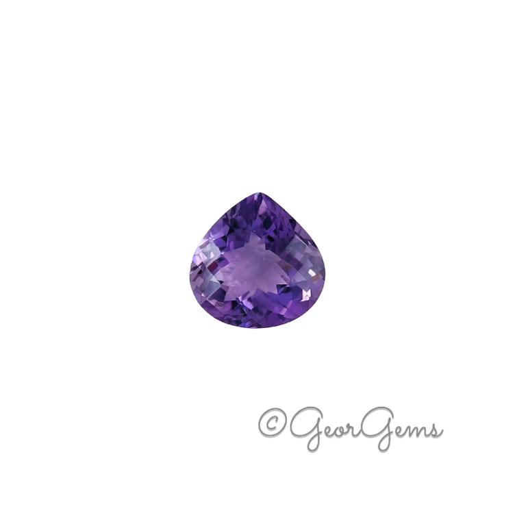 25436 8.66ct Amethyst - Pear Shape