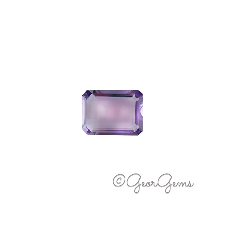 25441 10.85ct Amethyst - Emerald Cut