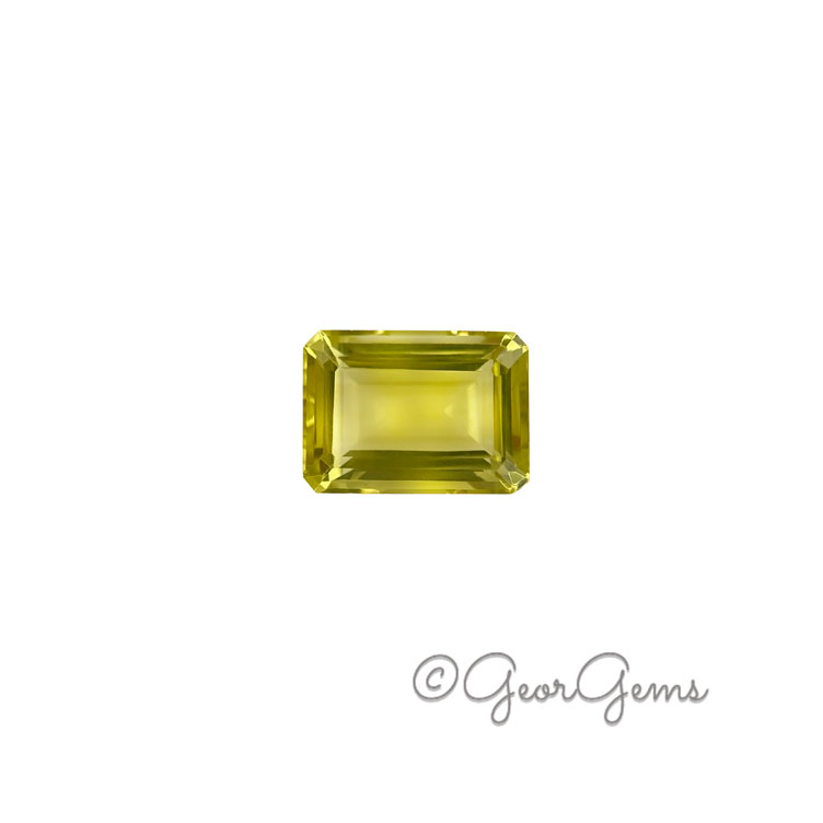 25457 14.95ct Lemon Quartz - Emerald Cut