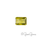6.37ct Lemon Quartz - Emerald Cut