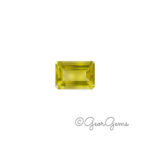 6.52ct Lemon Quartz - Emerald Cut