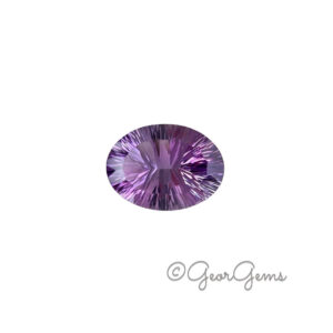 17.01ct Amethyst - Concave Oval Cut
