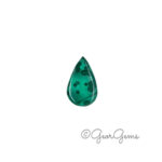 44.71ct Malachite - Pear Cabochon