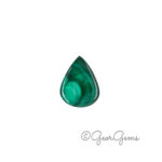 71.62ct Malachite - Pear Cabochon