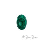 38.36ct Malachite - Oval Cabochon