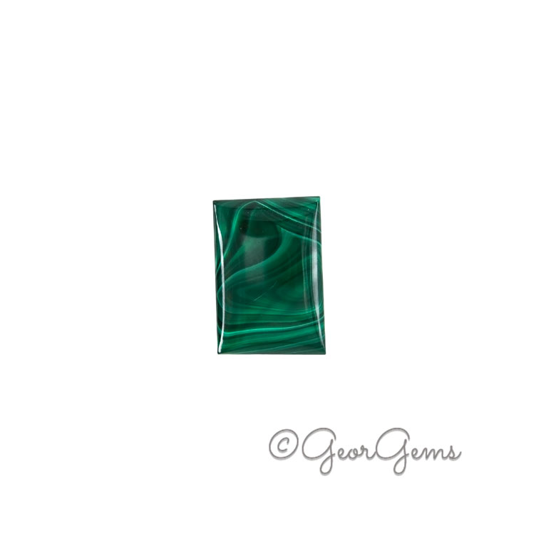25522 47.84ct Malachite - Rectangular Cabochon
