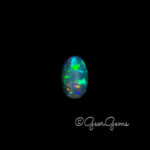 3.80ct Black Opal - Oval Cabochon