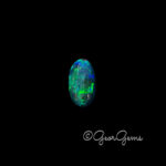 2.77ct Black Opal - Oval Cabochon